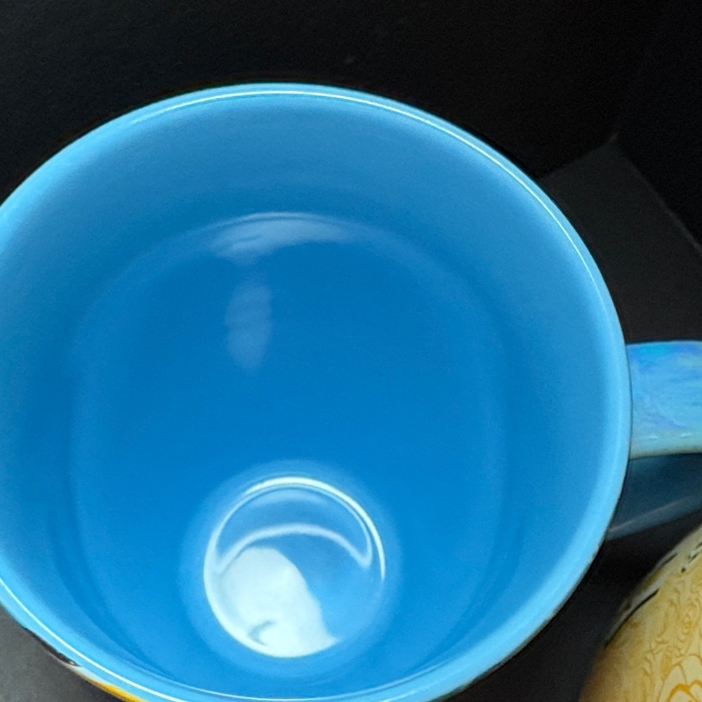 PAIR of Disney Princess Character Mugs — Blue & Yellow Interiors - set of 2 - Picture 3 of 11
